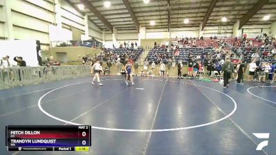 102 lbs Semifinal - Mitch Dillon, CO vs Trandyn Lundquist, WA