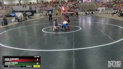 AA 152 lbs Semifinal - Finley Jameson, Summit vs Nate McKee, Heritage