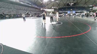 170 lbs Quarterfinal - Talon Cate, Omak Wrecking Crew vs Ares Swain, Team Newport Tornadoes Wrestling Club