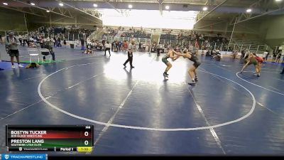 138 lbs Quarterfinal - Bostyn Tucker, Box Elder Wrestling vs Preston Lang, Southern Utah Elite