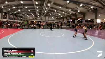 98 lbs Cons. Round 5 - Behzod Rakhmatov, Gracie Barra Westchase Wrestling Club vs Andrew Harris, G580 Wrestling Club