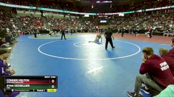 D2-165 lbs Semifinal - Conner Melton, Spooner/Webster vs Eyan Dessellier, Kiel