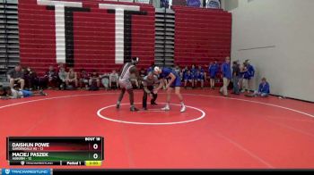 160 lbs Round 4 (12 Team) - Maciej Paszek, Auburn vs Daishun Powe, Gardendale Hs