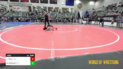 49 lbs Semifinal - Liam Pao, Miami Wrestling Club vs Gage Gililland, Dethrone