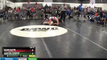 139 lbs Round 2 (8 Team) - Elijah Guyer, Legacy National vs Quinten Cassiday, Dundee Wrestling (MI)