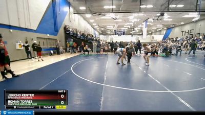 116 lbs Champ. Round 1 - Jericho Kenter, Timpanogos Wrestling vs Roman Torres, Champions Wrestling Club