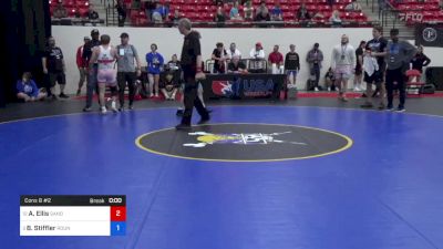 65 kg Cons 8 #2 - Austin Ellis, Sanderson Wrestling Academy vs Blue Stiffler, Roundtree Wrestling Academy