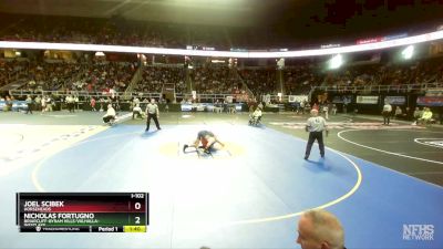 I-102 lbs Champ. Round 1 - Joel Scibek, Horseheads vs Nicholas Fortugno, Briarcliff-Byram Hills-Valhalla-Westlake