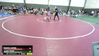 190 lbs Round 5 - Keasiya Luedde, Alaska Battle Cats Wrestling Club vs Queen Moniz, Takedown Express Wrestling Club