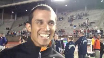 Iona's Ricardo Santos at the 2010 Penn Relays