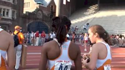 Tennessee Coach JJ Clark after DMR 2010 Penn Relays