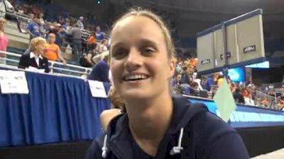 Brandi Personett of Penn State after NCAA Prelims