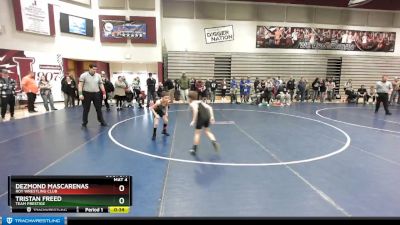 55 lbs Semifinal - Tristan Freed, Team Prestige vs Dezmond Mascarenas, Roy Wrestling Club