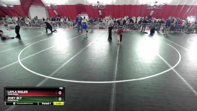 143-152 lbs Round 3 - Layla Risler, Wisconsin vs Zoey Bly, Minnesota