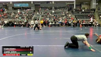 65 lbs Champ. Round 2 - TyJon Stovall, Ready RP Nationals vs Gabriel Garcia, Siouxland Wrestling Academy