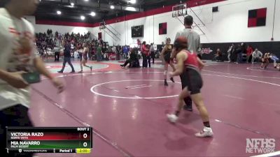 Champ. Round 1 - Mia Navarro, Palm Desert vs Victoria Razo, Norte Vista