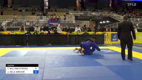 TREVON WILLIAM STRONG vs JUSTIN DELA AMEVOR 2024 Pan Jiu Jitsu IBJJF Championship