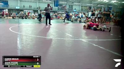 132 lbs Round 1 (6 Team) - Gavin Pozzie, Florida Pitbulls vs Aaron Braud, WALA