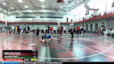 90 lbs Cons. Round 7 - Sebastian Gracia, Region Wrestling Academy vs Vaughn Wyatt, Perry Meridian Wrestling Club