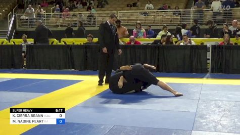 KATHLEEN CIERRA BRANN vs MELISSA NADINE PEART 2024 Pan Jiu Jitsu IBJJF Championship