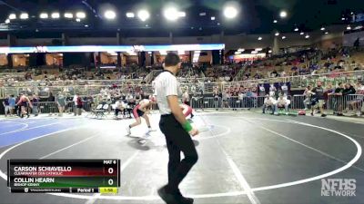 1A 182 lbs Cons. Semi - Collin Hearn, Bishop Kenny vs CARSON SCHIAVELLO, Clearwater Cen Catholic