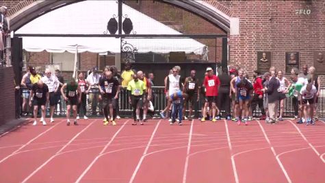 Masters Men's 100m Age 65+, Event 122, Finals 1