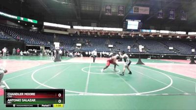 287 lbs 1st Place Match - Chandler Moore, CJE2 vs Antonio Salazar, MP1