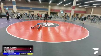 70 lbs Cons. Semi - Xavier Alcoran, 512 Outlaw Wrestling vs Blake Bahre, ReZults Wrestling