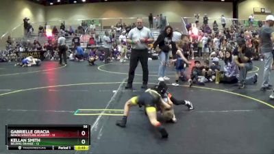 56 lbs Round 3 (6 Team) - Kellan Smith, Belding Orange vs Gabrielle Gracia, Region Wrestling Academy