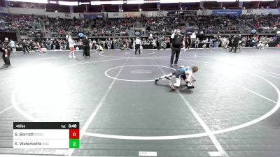 49 lbs Consi Of 4 - Seth Barratt, Rogue Warrior Wrestling vs Koby Waterkotte, King Select