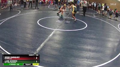 128 lbs Champ. Round 1 - Luke Schoch, Bay Area Dragons vs Jesse Enriquez, Blazers WC