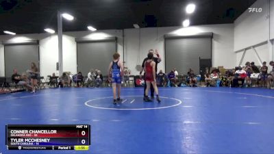 102 lbs Round 5 (6 Team) - Conner Chancellor, Oklahoma Red vs Tyler McChesney, South Carolina