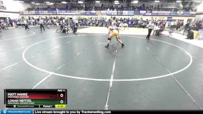 197 lbs 7th Place Match - Logan Neitzel, Wisconsin-Stevens Point vs Matt Hanke, Wisconsin-Oshkosh