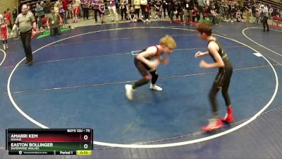 75 lbs Cons. Round 1 - Amarri Kem, Ravage vs Easton Bollinger, Enterprise Wolves