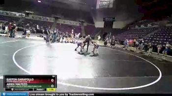 53 lbs Round 3 (10 Team) - Easton Garapollo, Duran Wrestling Club vs Aiden Maltezo, Colorado Regulators Wrestling Club