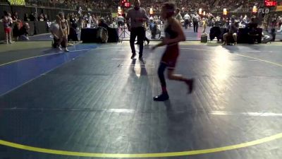 75 lbs Round Of 16 - Braxton Smith, Berlin vs AJ Pifer, Plum