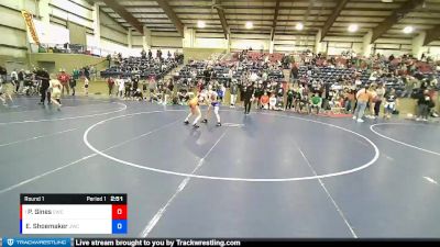 100 lbs Round 1 - Payton Gines, Syracuse Wrestling Club vs Emily Shoemaker, JWC