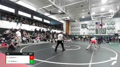 138 lbs Cons. Round 2 - Carter Adams, South Torrance vs Luke Lobsenz, Redondo Union