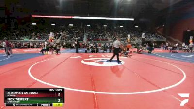 3A-152 lbs Semifinal - Christian Johnson, Douglas vs Nick Weipert, Green River