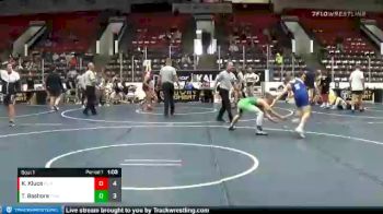 125 lbs Finals (2 Team) - Trenden Bashore, Funky Monkeys Grey vs Kade Kluce, Flint Tropics