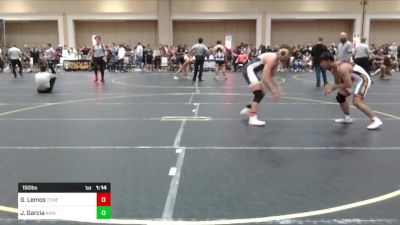 150 lbs Round Of 128 - Gabriel Lemos, Temecula Valley WC vs Jose Garcia, Knights WC