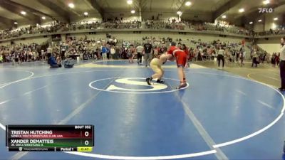 150 lbs Cons. Round 4 - Tristan Hutching, Seneca Youth Wrestling Club-AAA vs Xander DeMatteis, Jr. Owls Wrestling-A 