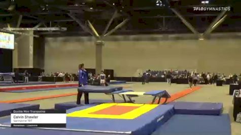 Calvin Shawler - Double Mini Trampoline, Springtime T&T - 2021 USA Gymnastics Championships