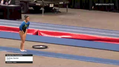 Sydney Senter - Double Mini Trampoline, MTGA - 2021 USA Gymnastics Championships