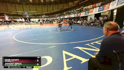 138 lbs Quarters & Wb (16 Team) - Anthony Depaul, St. Augustine Prep vs Zahir Catlett, Tallwood