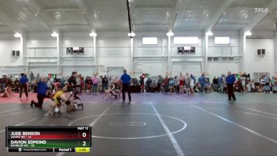 110 lbs Round 7 (10 Team) - Jude Benson, Jacket WC vs Davion Edmond, Rambler WC