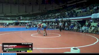 157 lbs Placement (4 Team) - Sean White, York vs Derek Swensen, Western Branch
