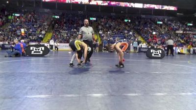 120 lbs Round Of 16 - Gage Preston, Sullivan County vs Griffin Murcko, Pine Richland