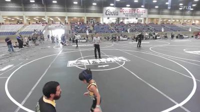 46 lbs Rr Rnd 3 - Tony Guerrero, West Amarillo Rhinos vs Mj Vigil, Duran Elite