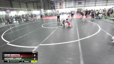 90 lbs Cons. Semi - Xavier Bernthal, New Kent Wrestling Club vs Nathaniel Lanoue, Caliber Wrestling Academy